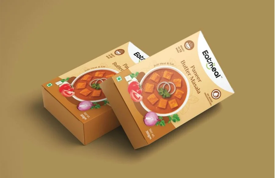 Eat-Meal Paneer Butter Masala ready-to-serve retail packs